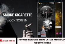 Cigarette Smoke Latest Android App for Lock Screen